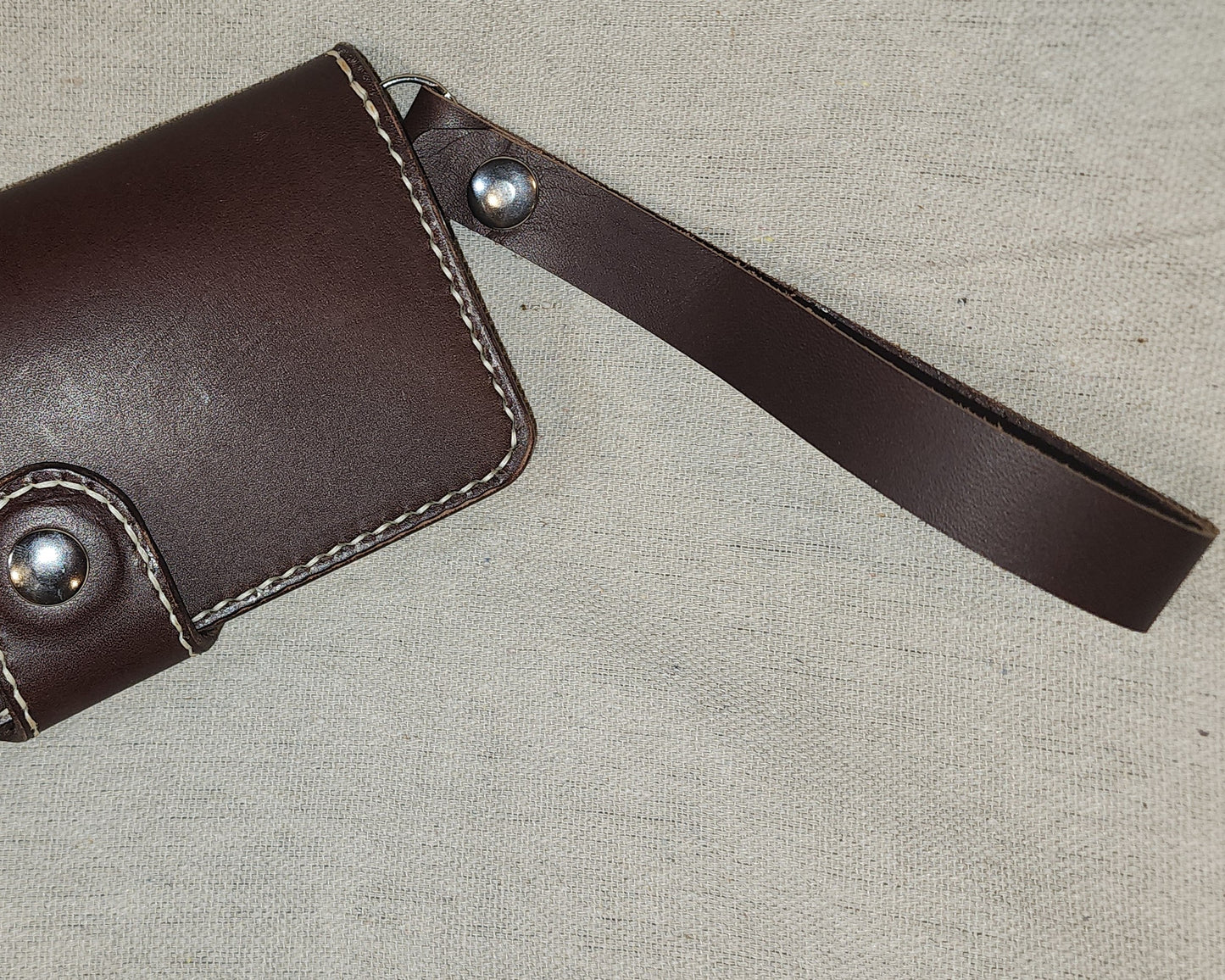 Lady's Snap Wallet Mahogany