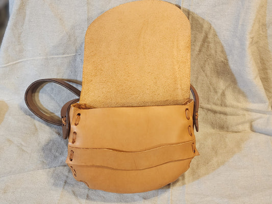 Large Laced Shoulder Bag