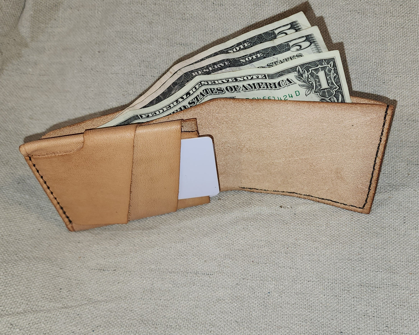 Wrap Billfold Brown, Natural
