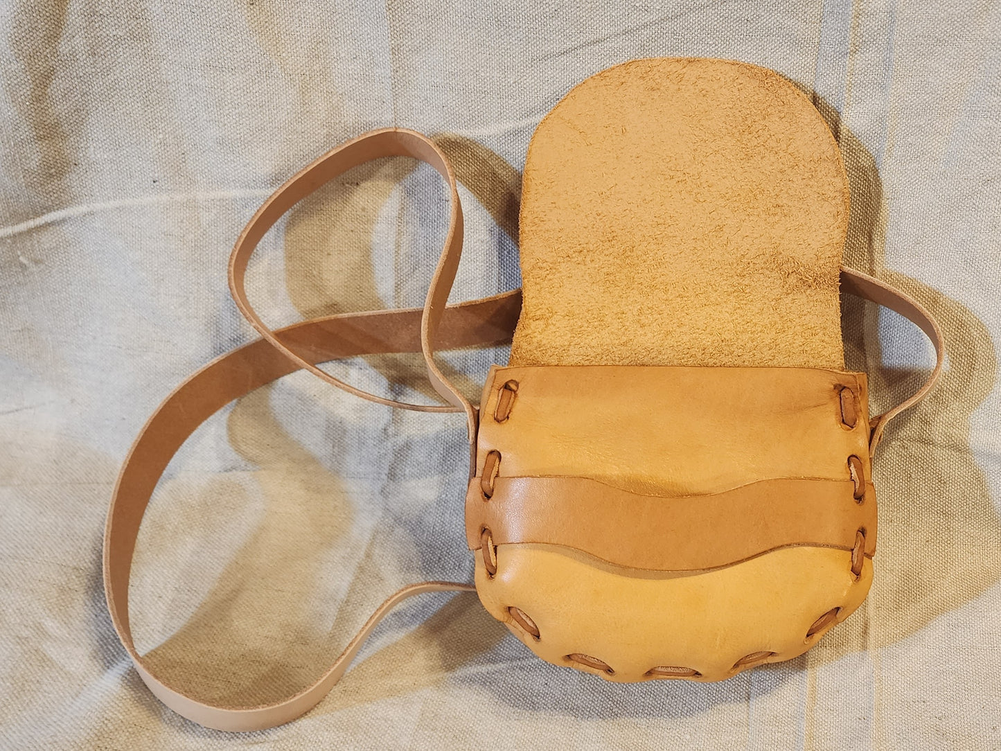 Small Laced Shoulder Bag