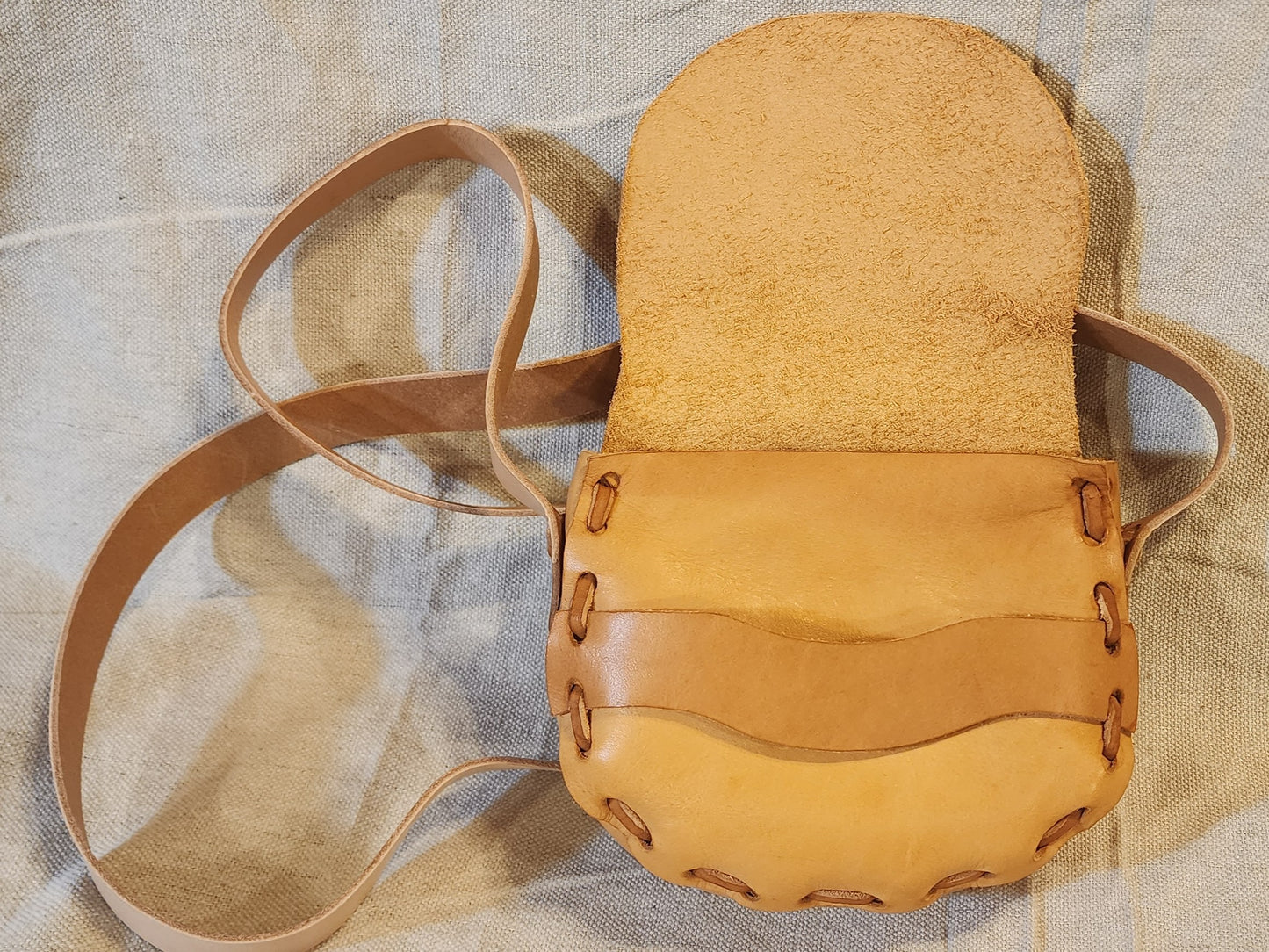 Small Laced Shoulder Bag