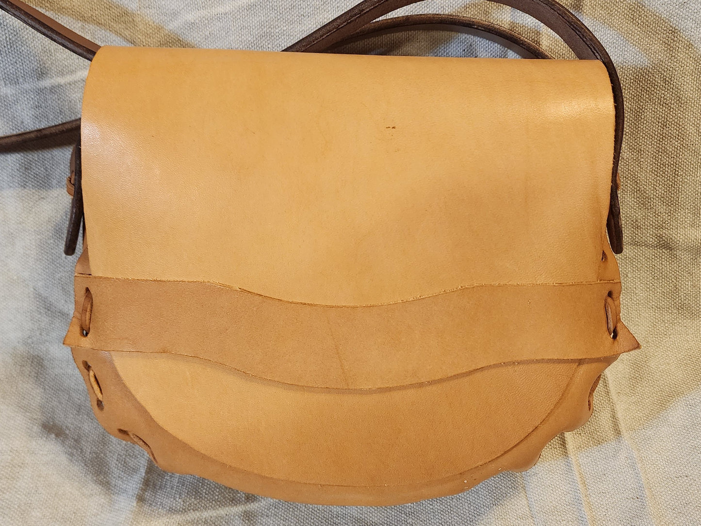 Large Laced Shoulder Bag